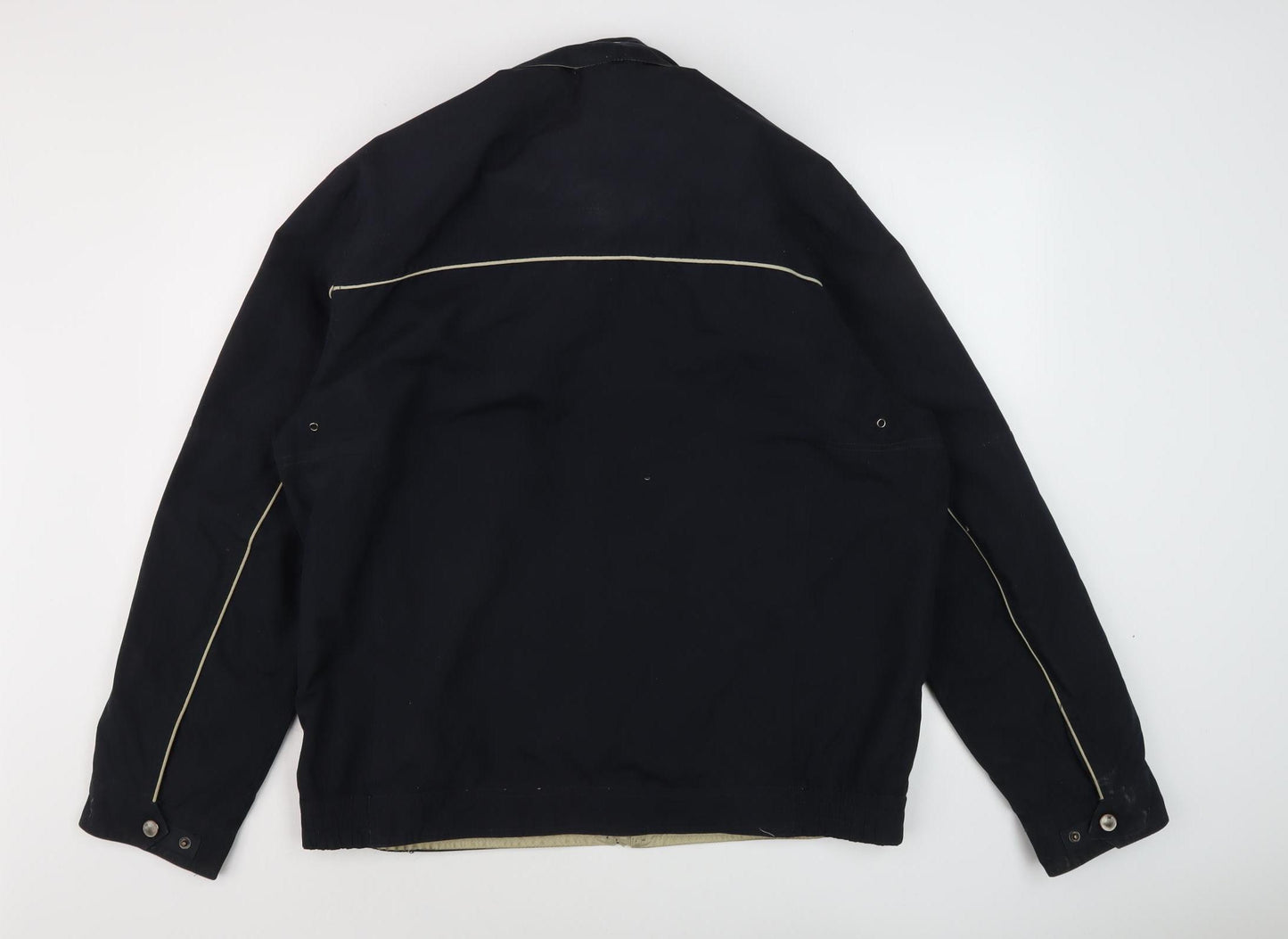 Saxon Men's Black L Basic Jacket, Polyester, Casual