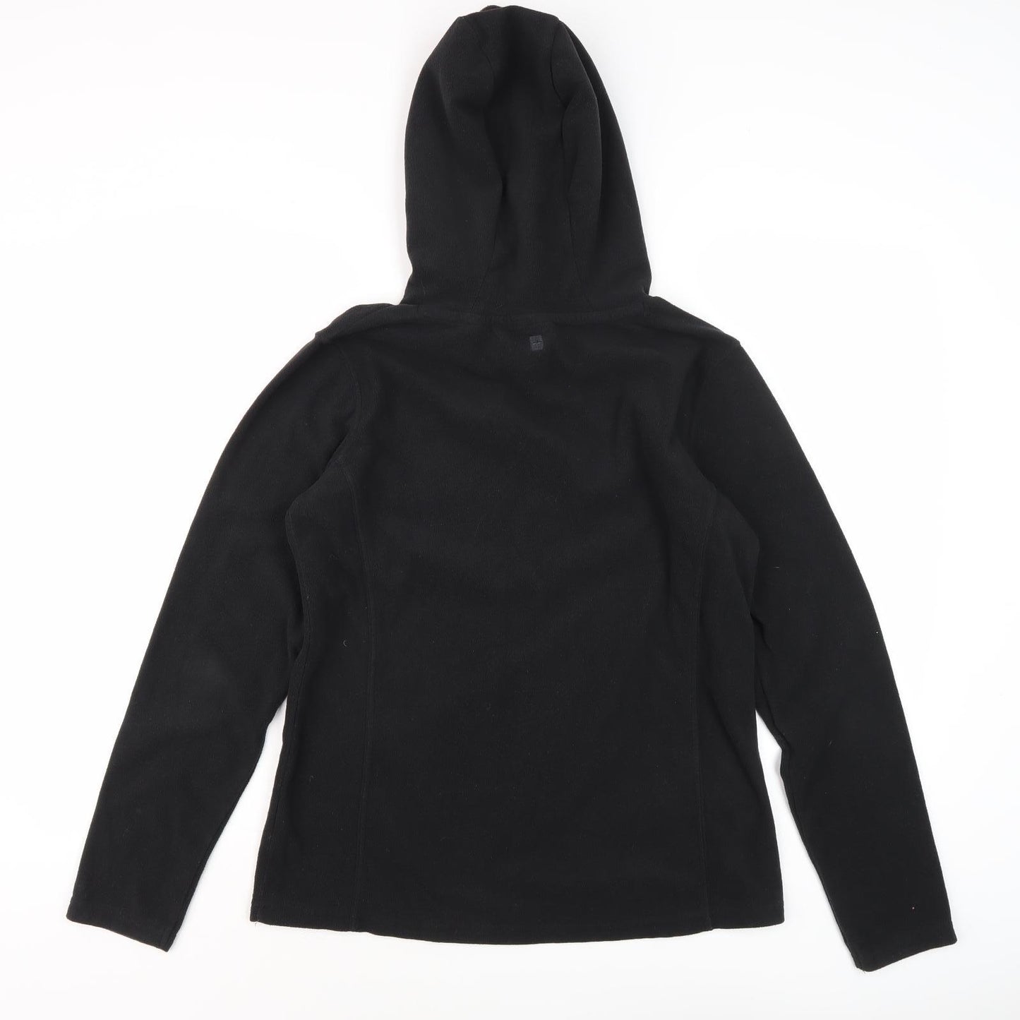 Mountain Warehouse Women's Black Fleece Pullover Hoodie Size 12