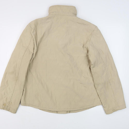 Artigiano Women's Beige Quilted Jacket Size 12