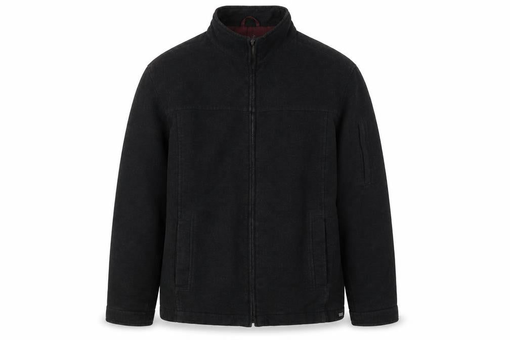 Front view of Next Men's Black Basic Jacket, size L