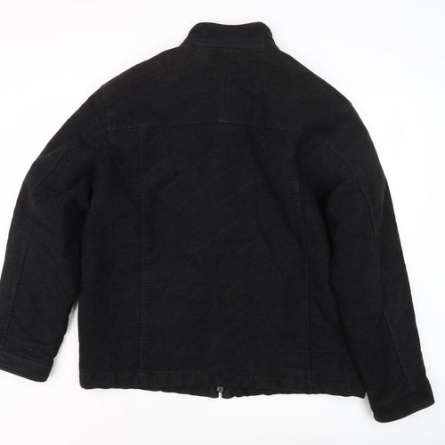 Next Men's Black Basic Jacket Size L