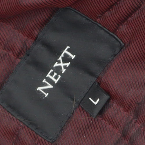 Next Men's Black Basic Jacket Size L