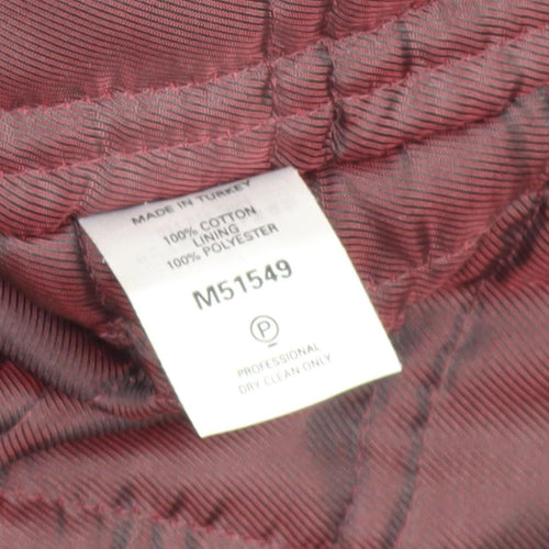 Next Men's Black Basic Jacket Size L
