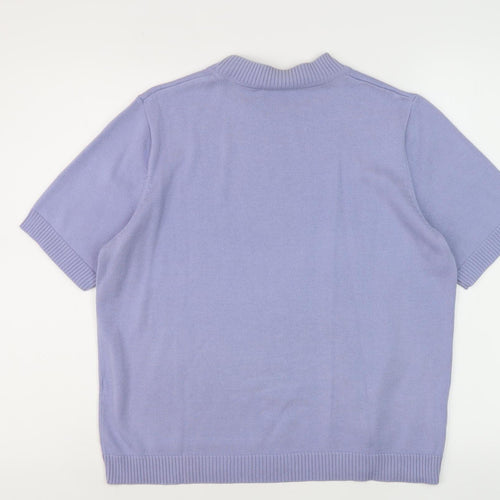 Eastex Women's Purple Jumper - Size 14 Regular