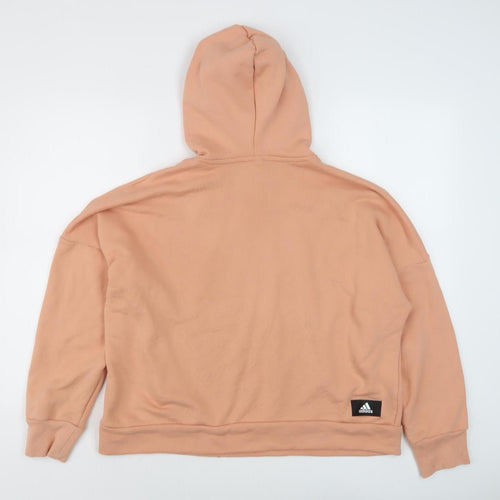 Adidas Women's Pink Pullover Hoodie M