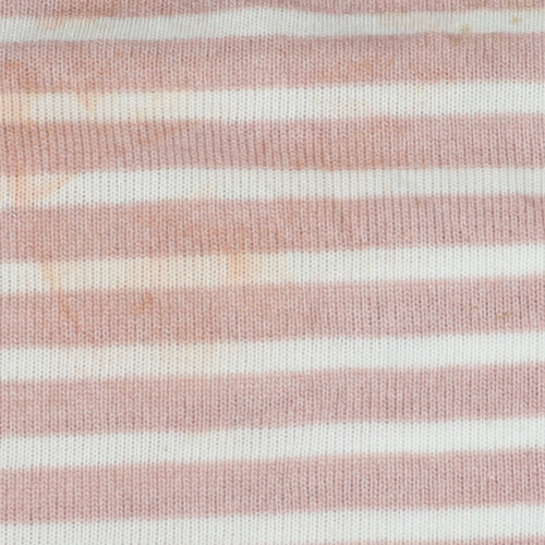 Superdry Women's Pink Striped T-Shirt XS