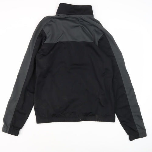 Nike Men's Black Track Jacket, Size S, Ideal for Gym & Running
