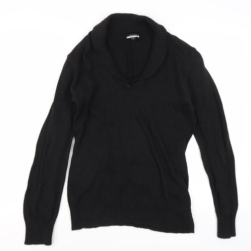 Austin Reed Women's Black V-Neck Jumper, Size S