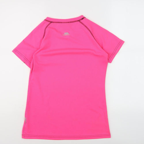 Trespass Women's Pink Sports T-Shirt, Size S, Lightweight