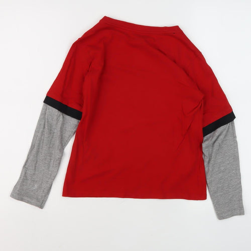Boys Avengers Red Long Sleeve T-Shirt 12 Years