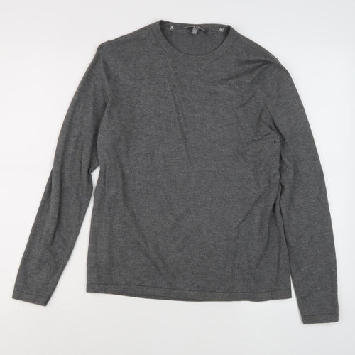Laura Ashley Women's Grey Pullover Jumper Size 12