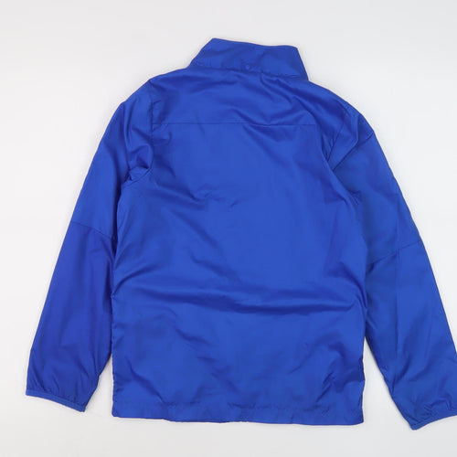 Nike Boys Blue Basic Jacket M - Gym & Training Activewear