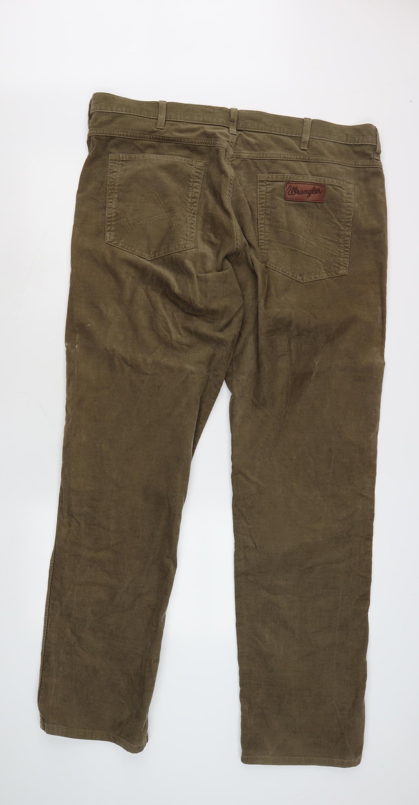 Wrangler Men's Brown Corduroy Trousers W42 L34