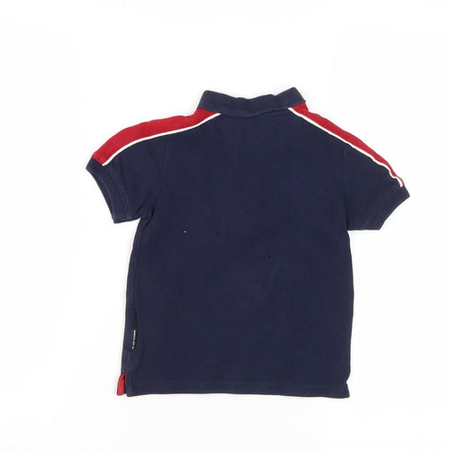 Ben Sherman Boys Blue Polo, 3-4 Years, Casual Zip