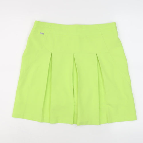 Calvin Klein Women's Green Pleated Skort UK 12