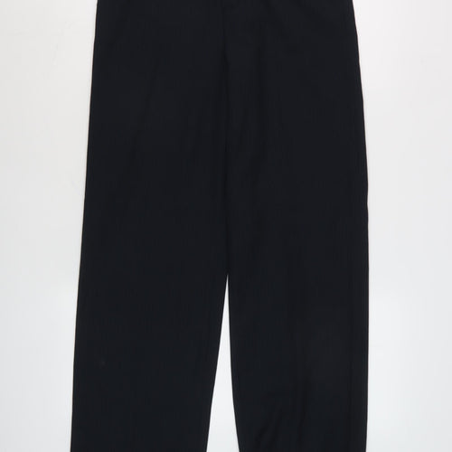 St. George Black Pinstripe Girls Dress Pants Size 14