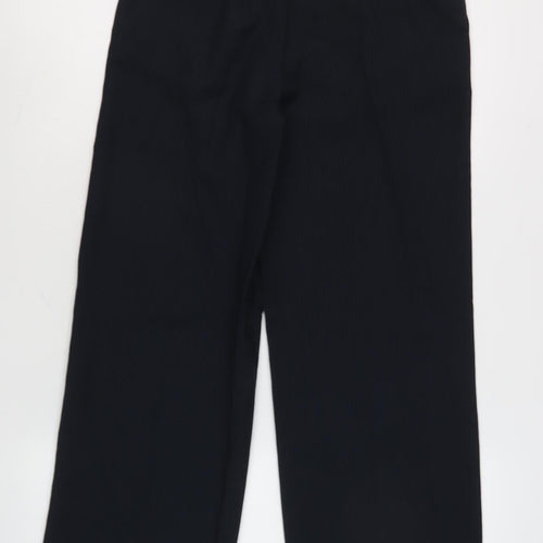 St. George Black Pinstripe Girls Dress Pants Size 14