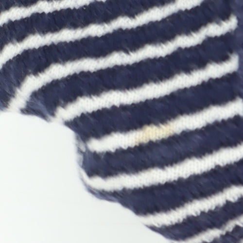 Tommy Hilfiger Women's Blue Striped Cardigan XS