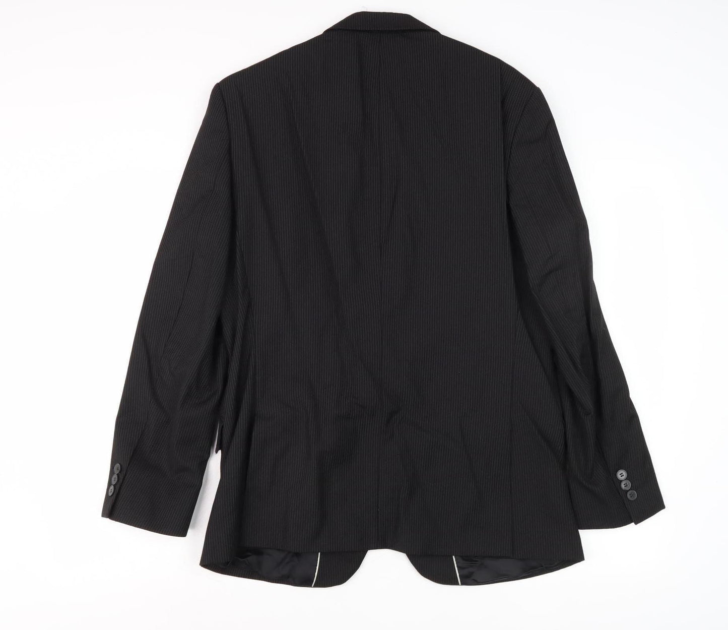 Jeff Banks Men's Black Slim Fit Suit Jacket 40S