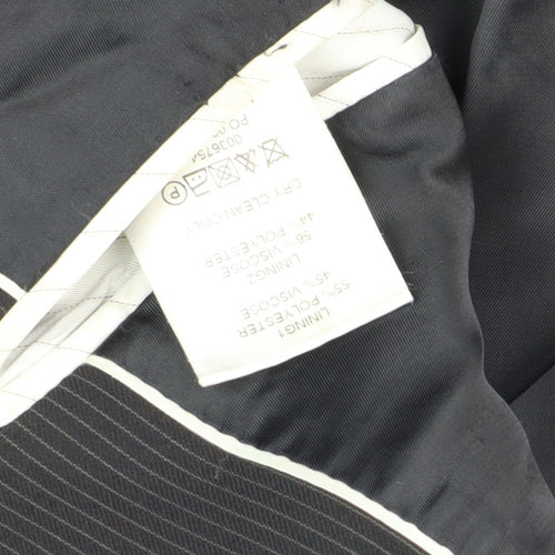 Jeff Banks Men's Black Slim Fit Suit Jacket 40S