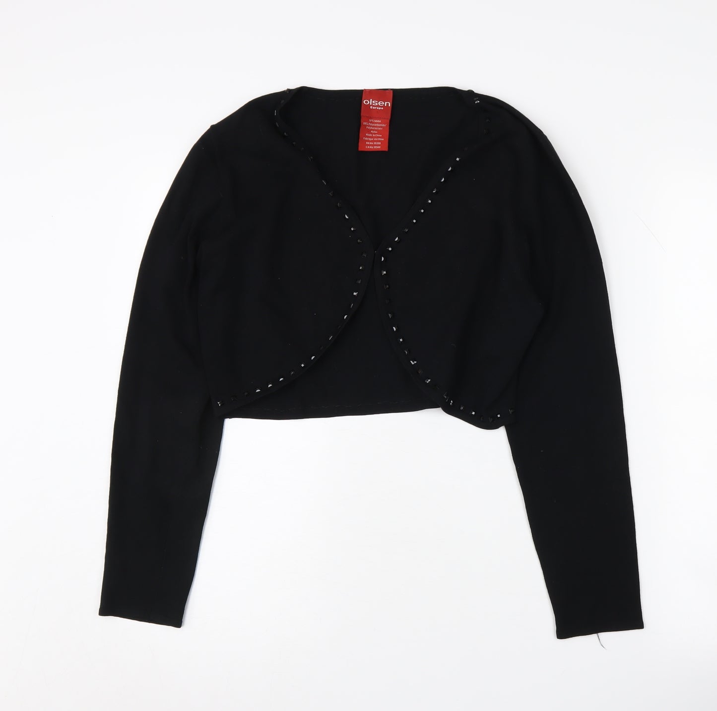 Olsen Women's Black Cardigan Size 16