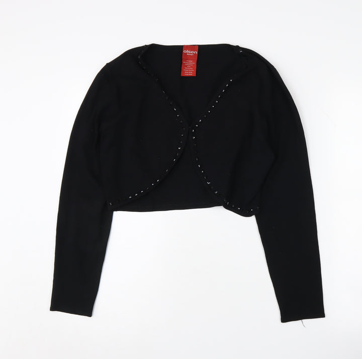 Olsen Women's Black Cardigan Size 16