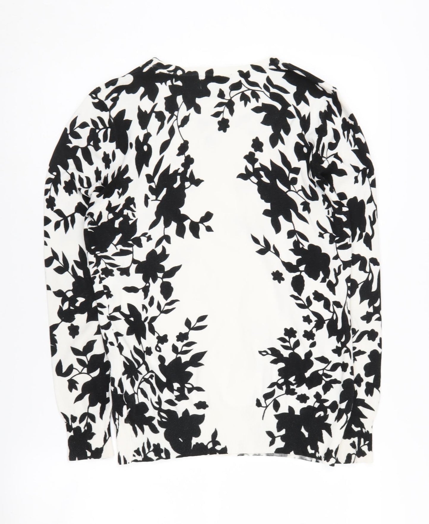 Simon Jeffrey Women's Floral Pullover Jumper Medium