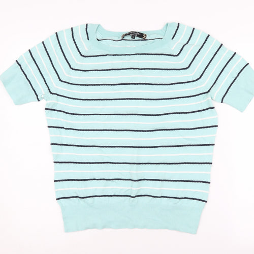 Principles by Ben de Lisi Women's Blue Stripe Jumper