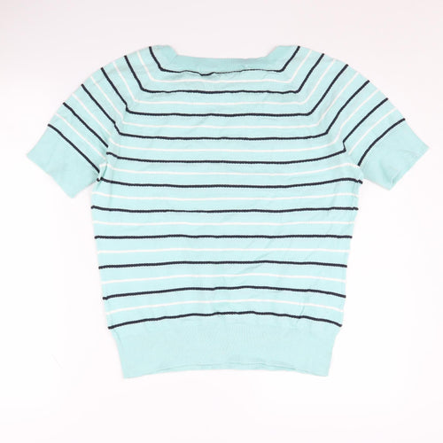 Principles by Ben de Lisi Women's Blue Stripe Jumper