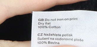 Weekday Men's Black S Vest V-Neck Logo Jumper