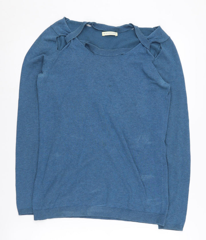 Whistles Women’s Blue Pullover Jumper, Size 2