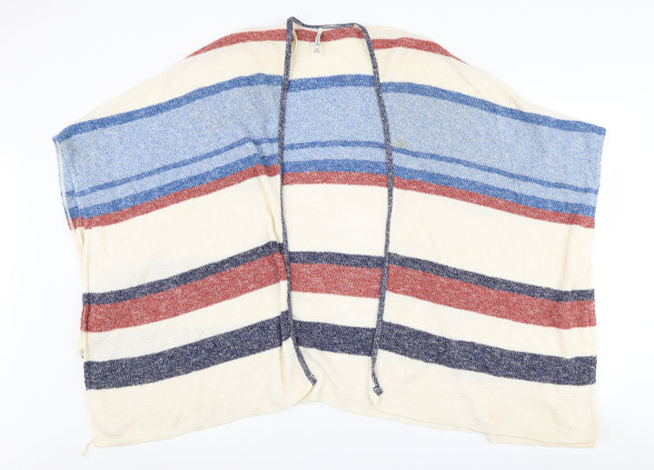 Stradivarius Women's Multicoloured Cape Jumper - M