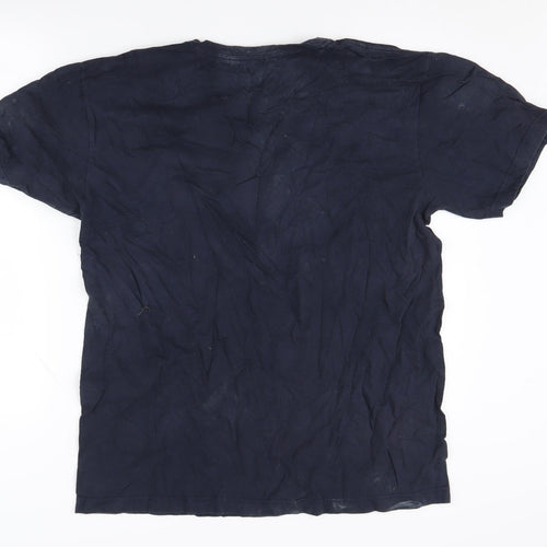 Adidas Men's Black Logo T-Shirt, Size L