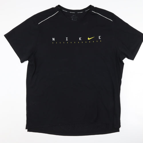 Nike Women's Black Dri-Fit T-Shirt XL
