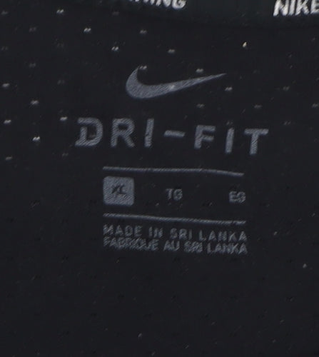 Nike Women's Black Dri-Fit T-Shirt XL