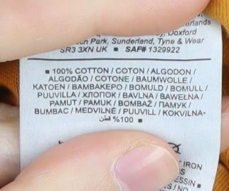 Jordan Men's Orange 2XL Graphic Print T-Shirt