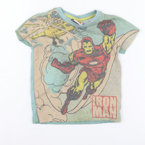 Next Marvel Comics Iron Man T-Shirt, 12-18 Months, Multicoloured