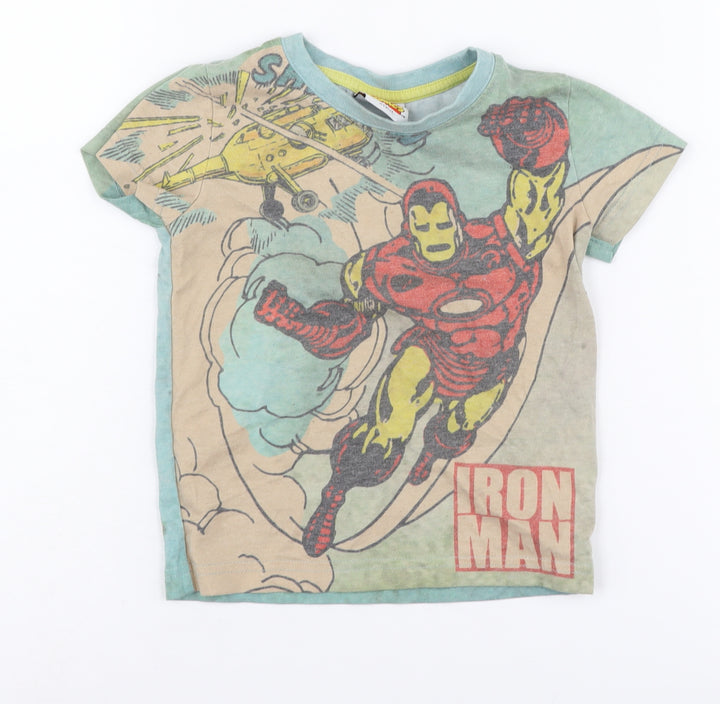 Next Marvel Comics Iron Man T-Shirt, 12-18 Months, Multicoloured
