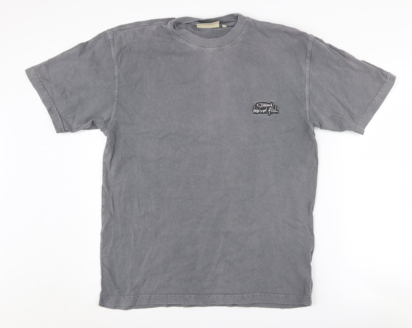 Weird Fish Grey Men's S Short Sleeve T-Shirt