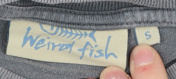 Weird Fish Grey Men's S Short Sleeve T-Shirt