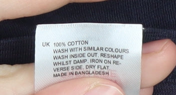 White Stuff Women's Black Tank Top UK Size 10 Cotton