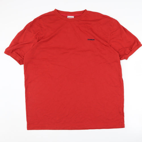 Donnay Men's Red XL Crew Neck T-Shirt