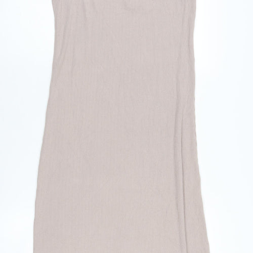 John Lewis Women’s Beige Knit Tank Dress M