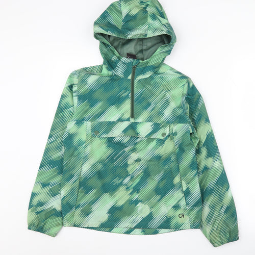 GapFit Boys Green Anorak Jacket 12-13 Years
