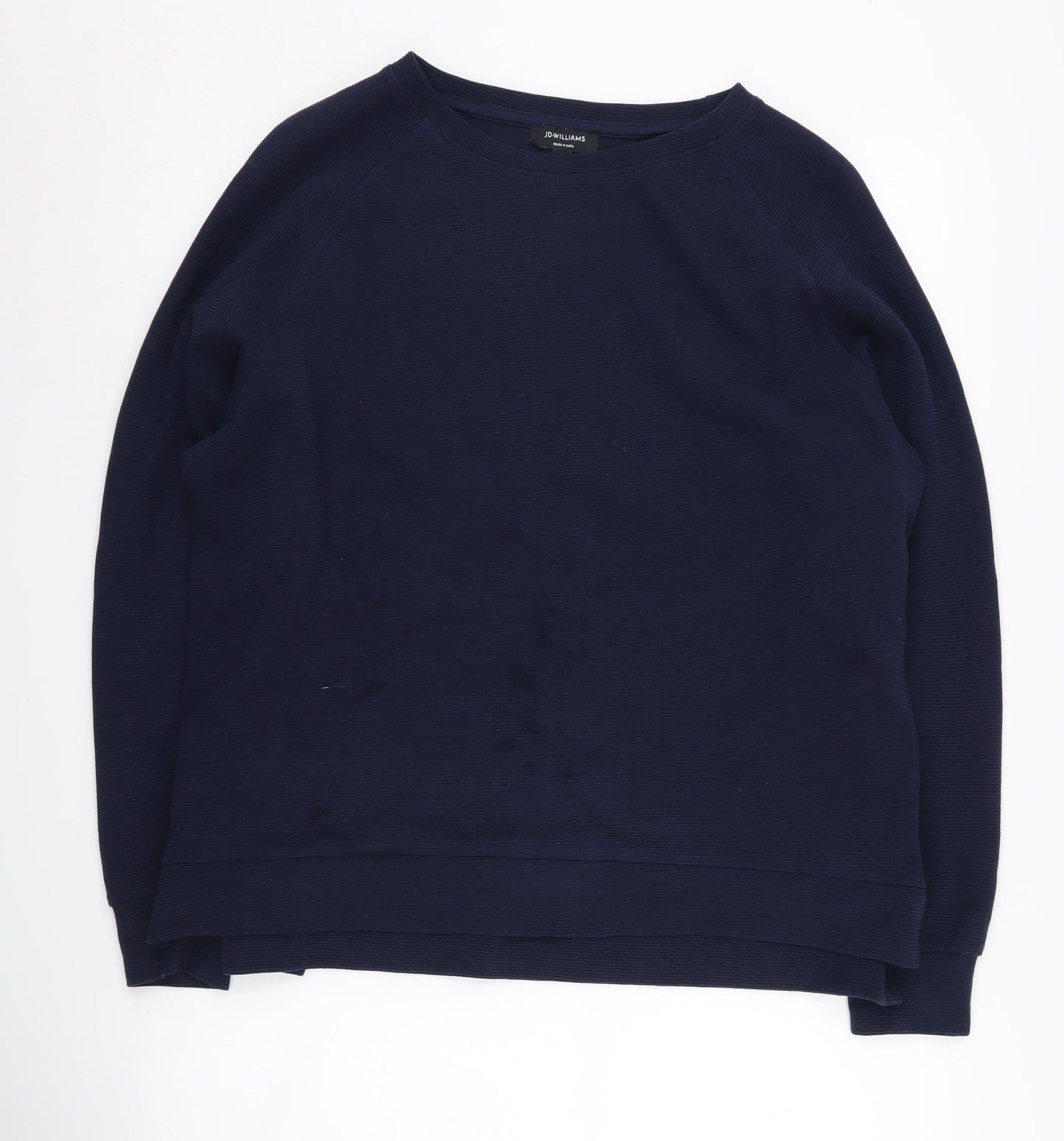 JD Williams Women's Blue Pullover Sweatshirt Size 14