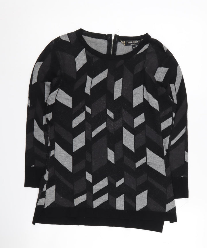 Principles by Ben de Lisi Women's Black Pullover Jumper, Size 12