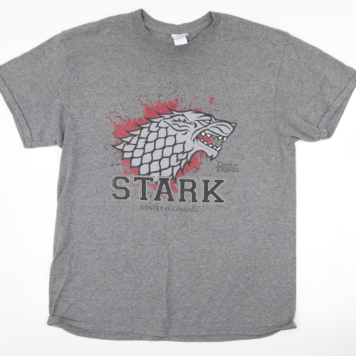 Game of Thrones Stark Grey T-Shirt L Unisex