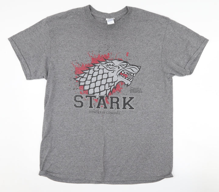Game of Thrones Stark Grey T-Shirt L Unisex