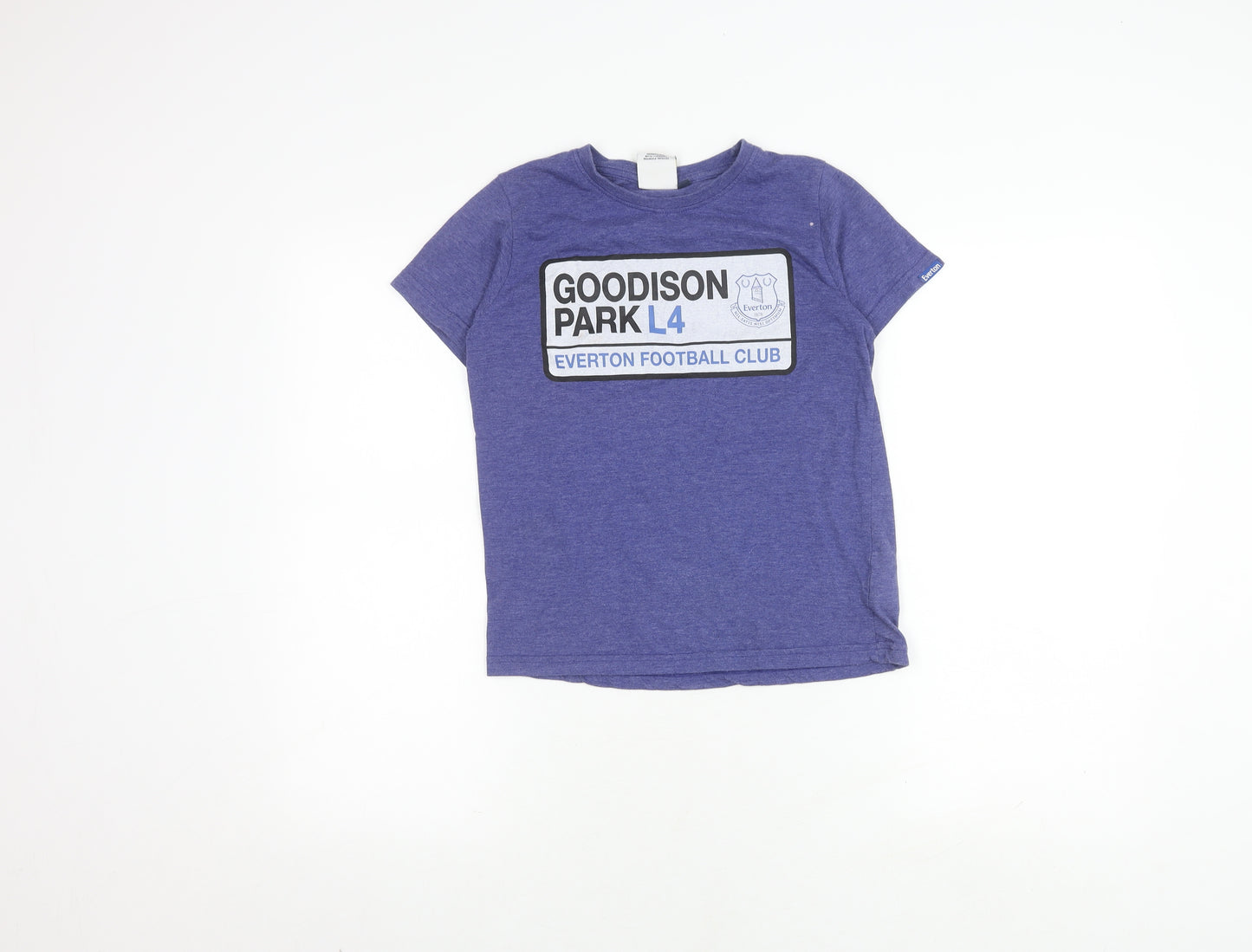 Everton Boys Blue Graphic T-Shirt, Size 10-11 Years