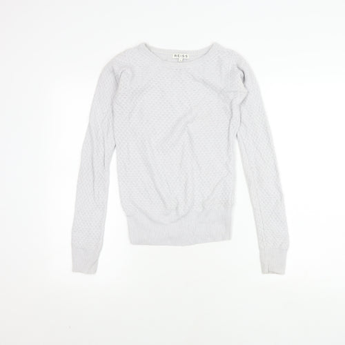 Reiss Women's Grey XS Pullover Jumper